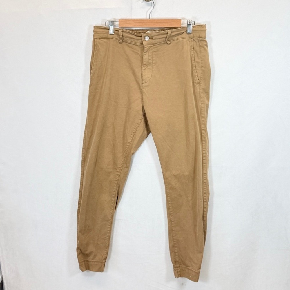 Flint and Tinder 365 Joggers Mens 31‎ Khaki Chino Pants gorpcore streetwear y2k